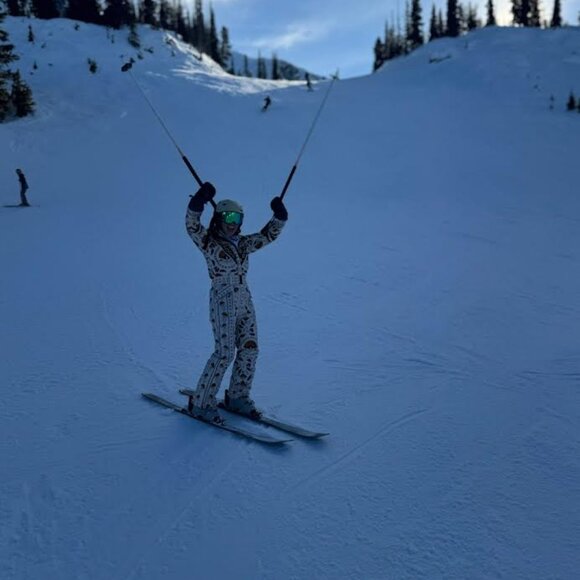 Farm Rio Sand Palms Paradise Ski Jumpsuit S - Picture 6 of 6